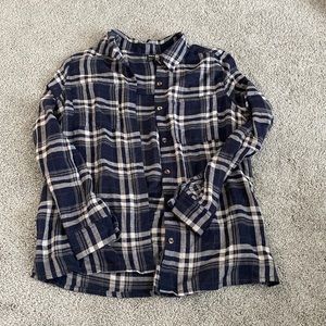 SHEIN S flannel top